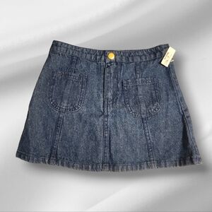 NWT Girls Jean Skirt
